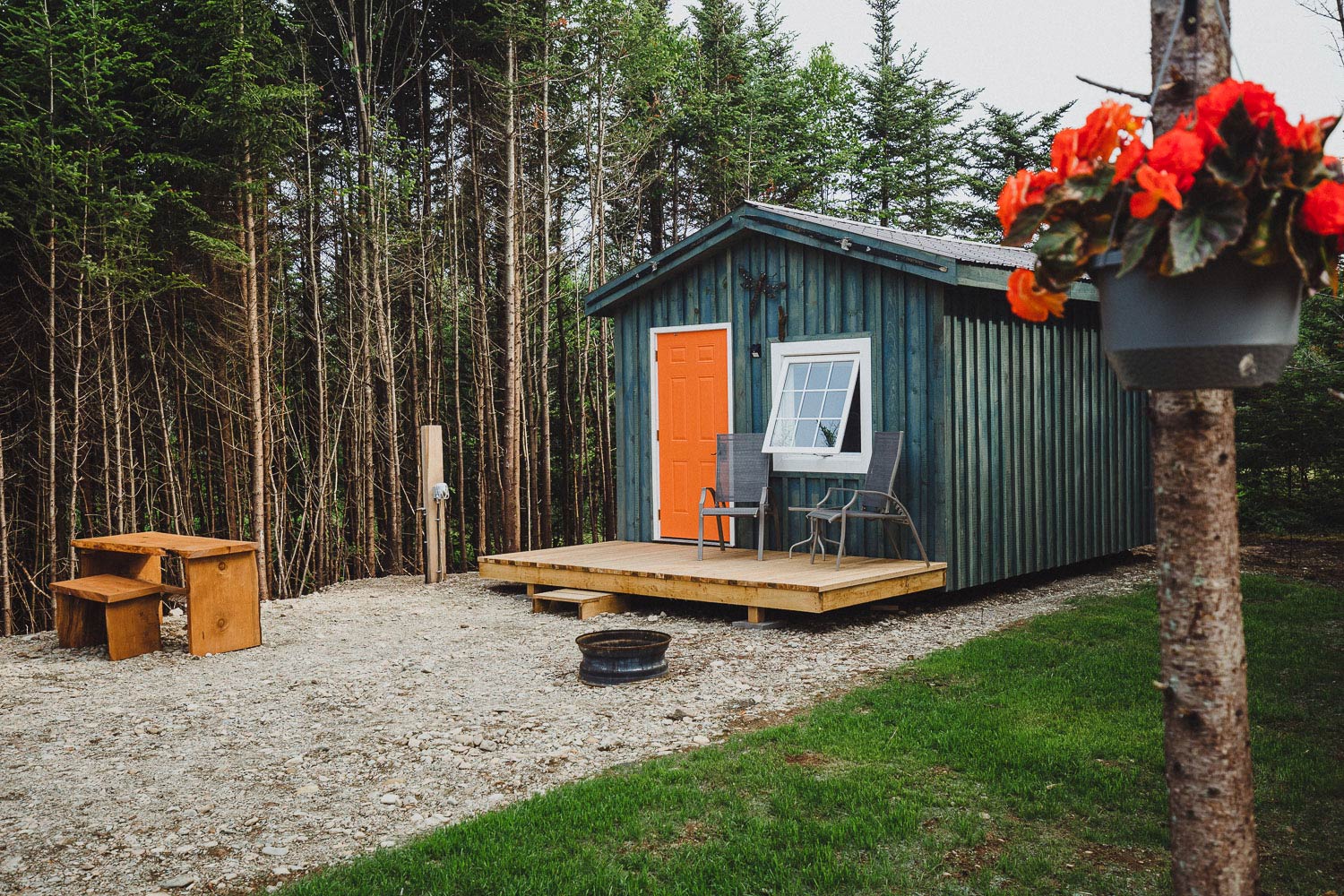 alma campground cabins