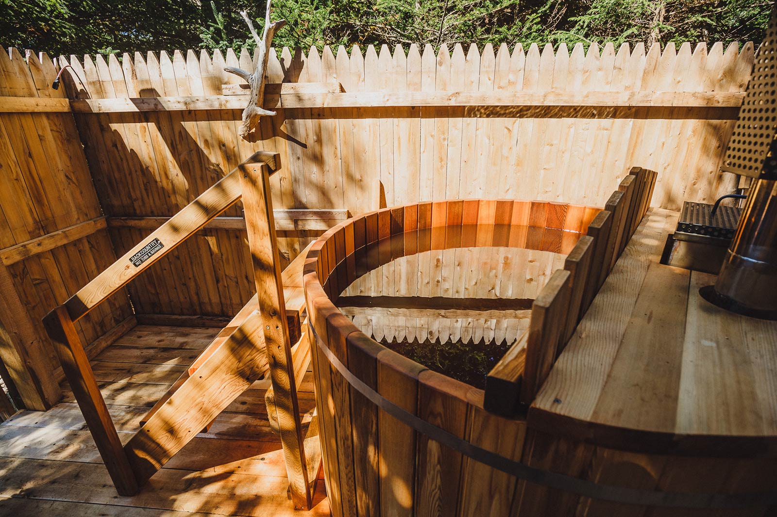 Hot Tub at campground