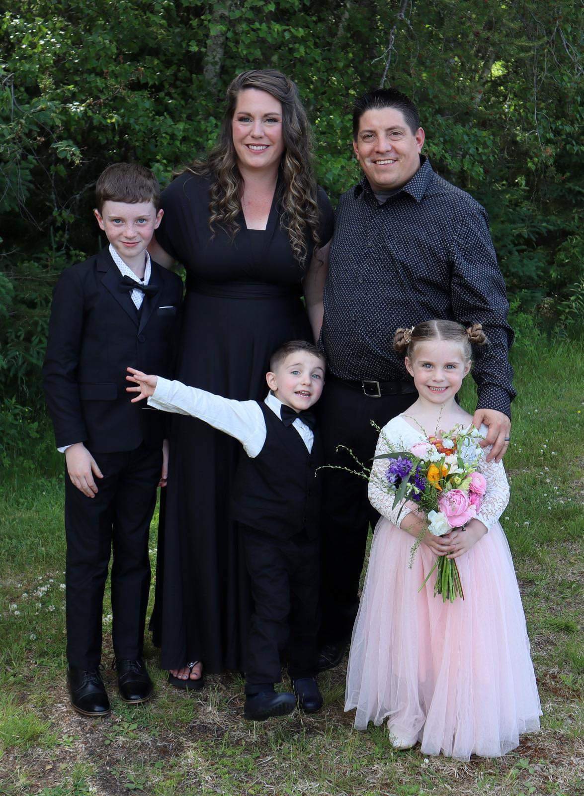 Courtenay Theriault & Family